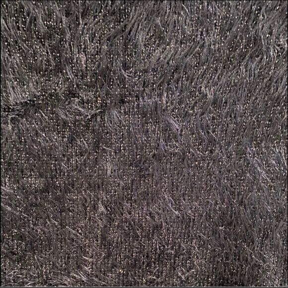 BEBE FUZZY METALLIC SOFT OVERSIZED SWEATER S - Picture 9 of 11